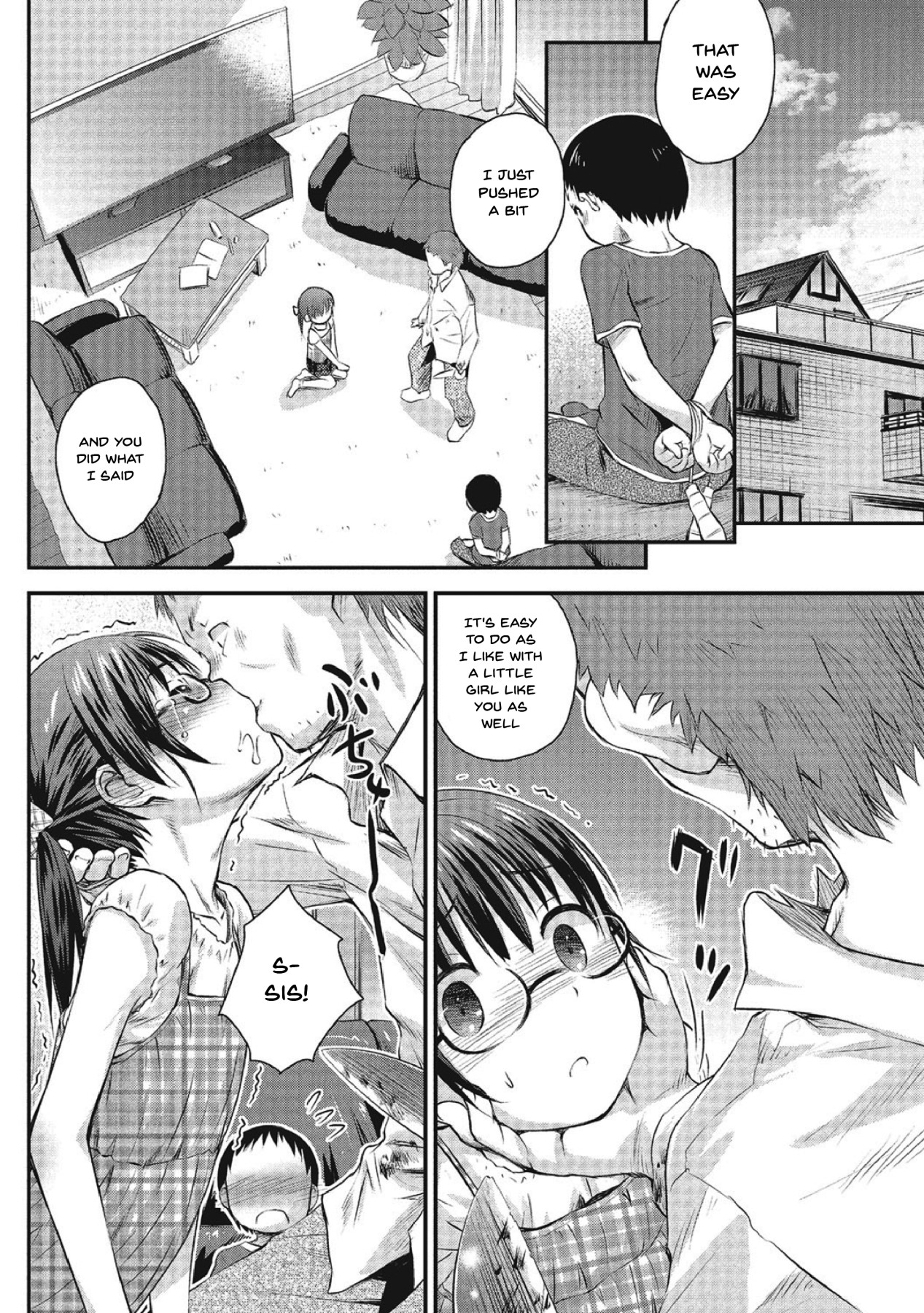 Hentai Manga Comic-The Loli In Glasses' Training Lesson!! ~Force Fucking a Timid Glasses Wearing Loli With My Big Cock~-Chapter 2-4